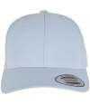 F7706 7706 Flexfit Curved Classic Snapback Cap Light Blue colour image